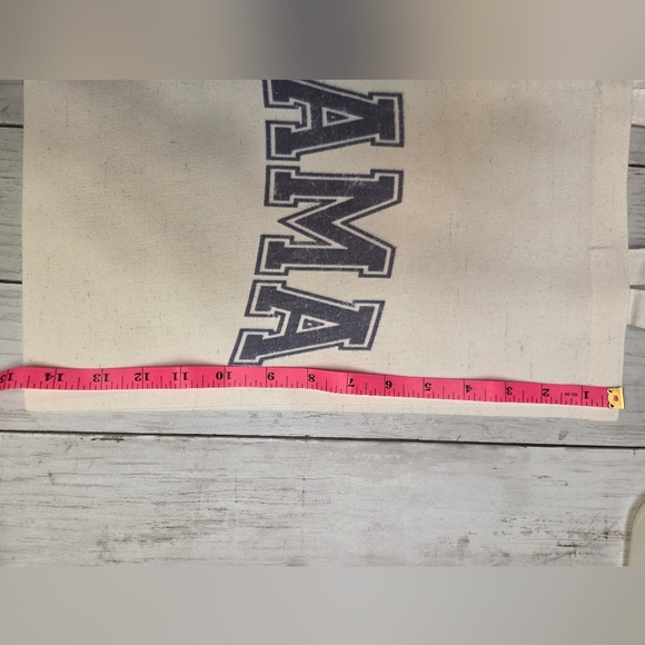 Canvas White Tote Bag with 'MAMA' Design - Picture 4 of 5